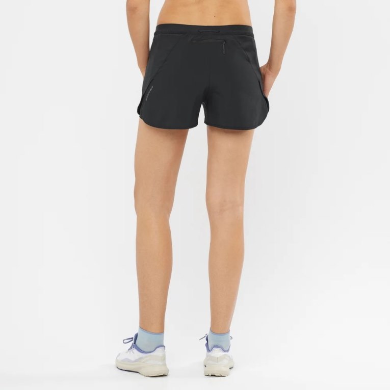 Salomon Cross 2in1 Women's Running Shorts Black | CA 93S71